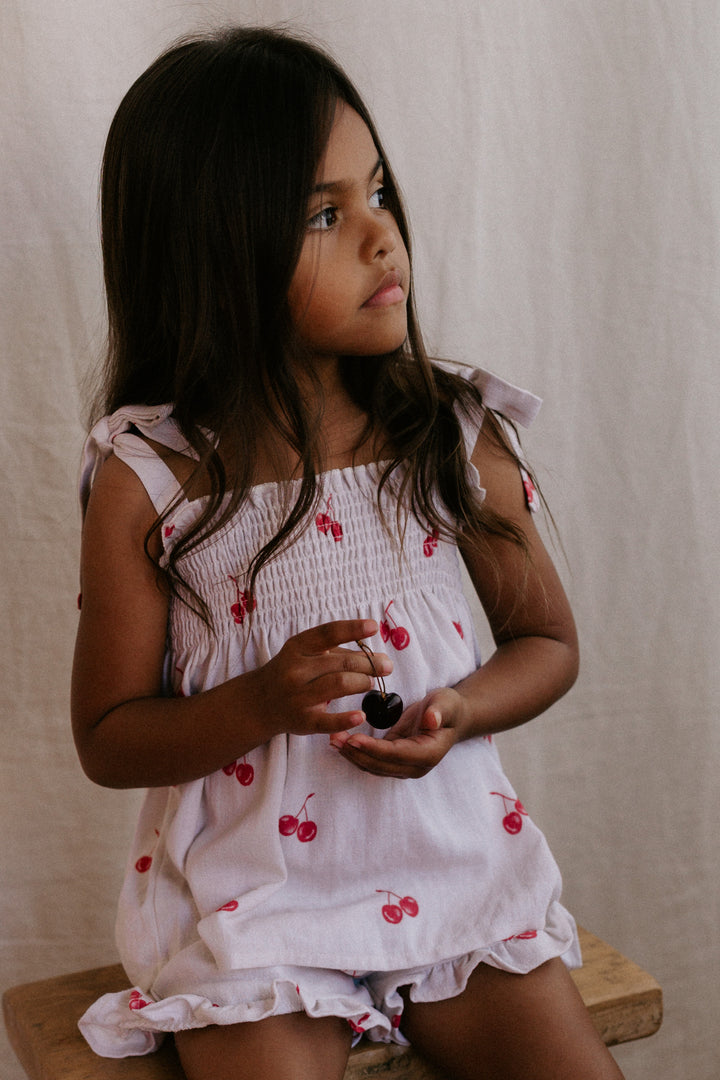 Short Set | Red Cherries