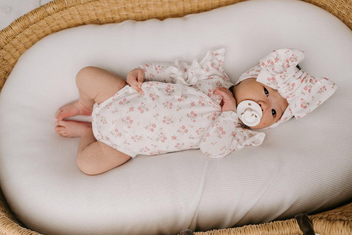 Kimono Onesie | Paisley Peony