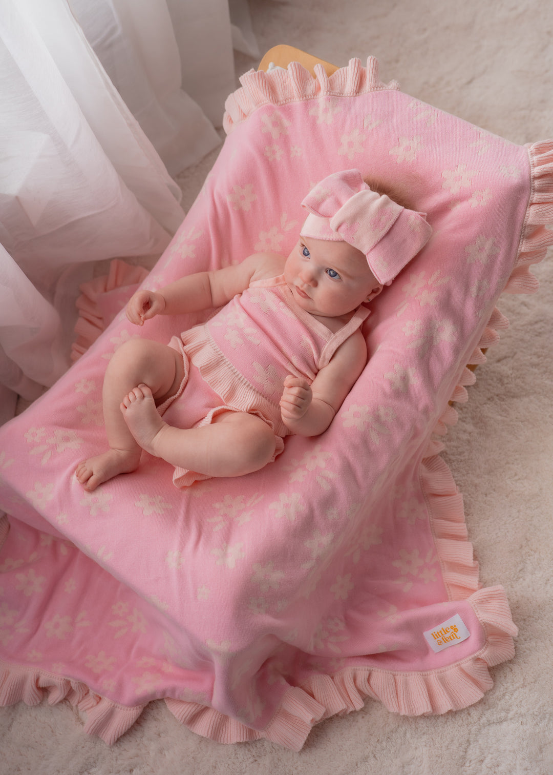 Knit Summer Set | Daisy Pink Floral