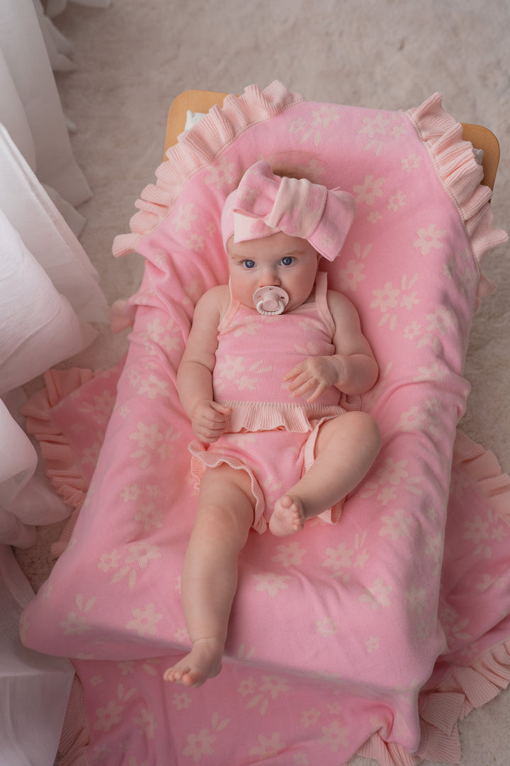 Knit Summer Set | Daisy Pink Floral