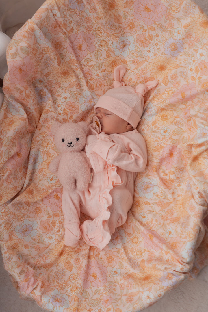 Swaddle Set | Pastel Bloom