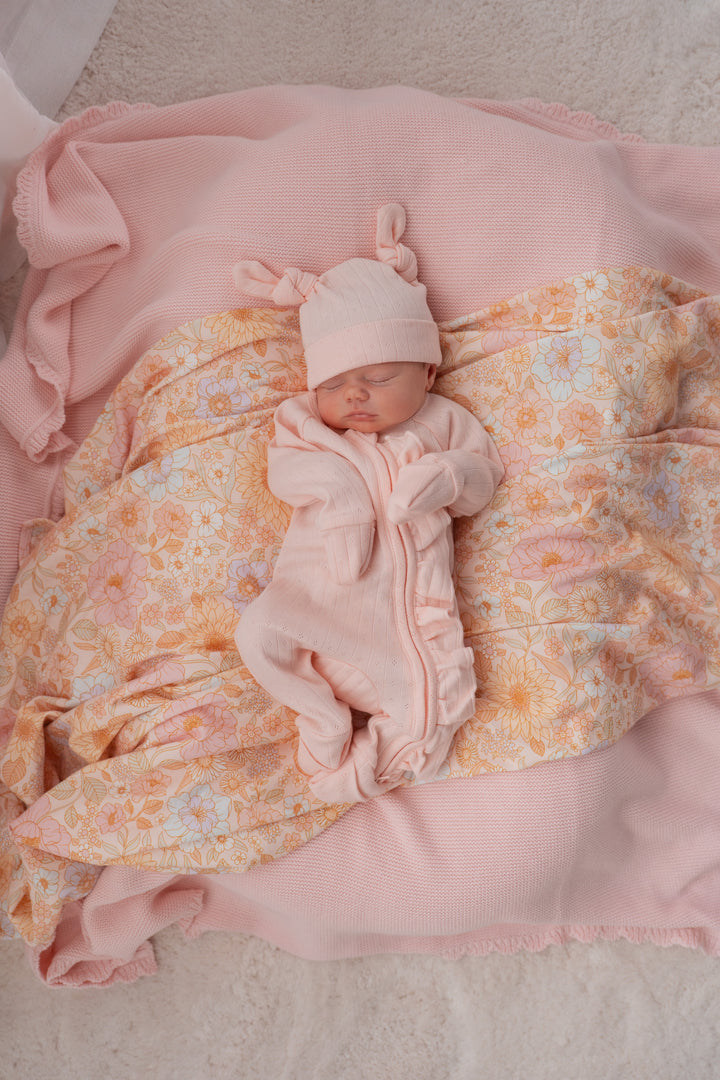Swaddle Set | Pastel Bloom