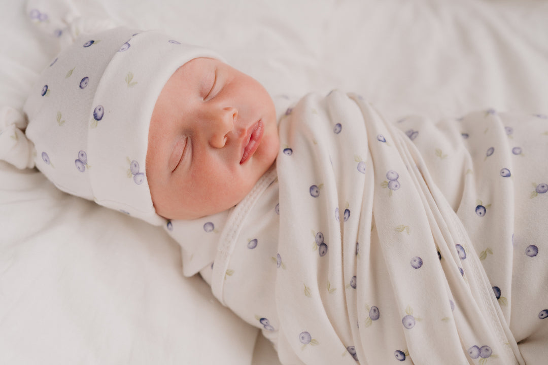 Swaddle Set | Blueberries