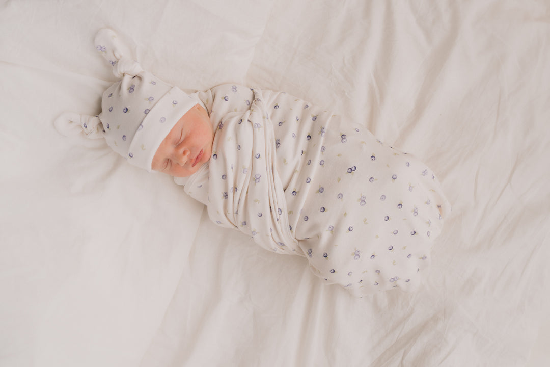 Swaddle Set | Blueberries