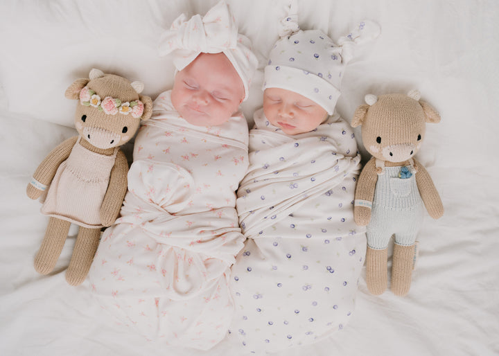 Swaddle Set | Blueberries