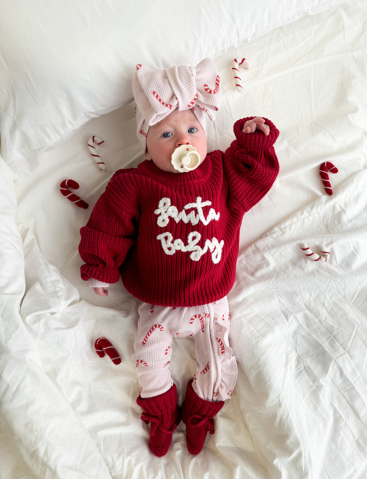 'Santa Baby' Chunky Knit Jumper | Rudolph