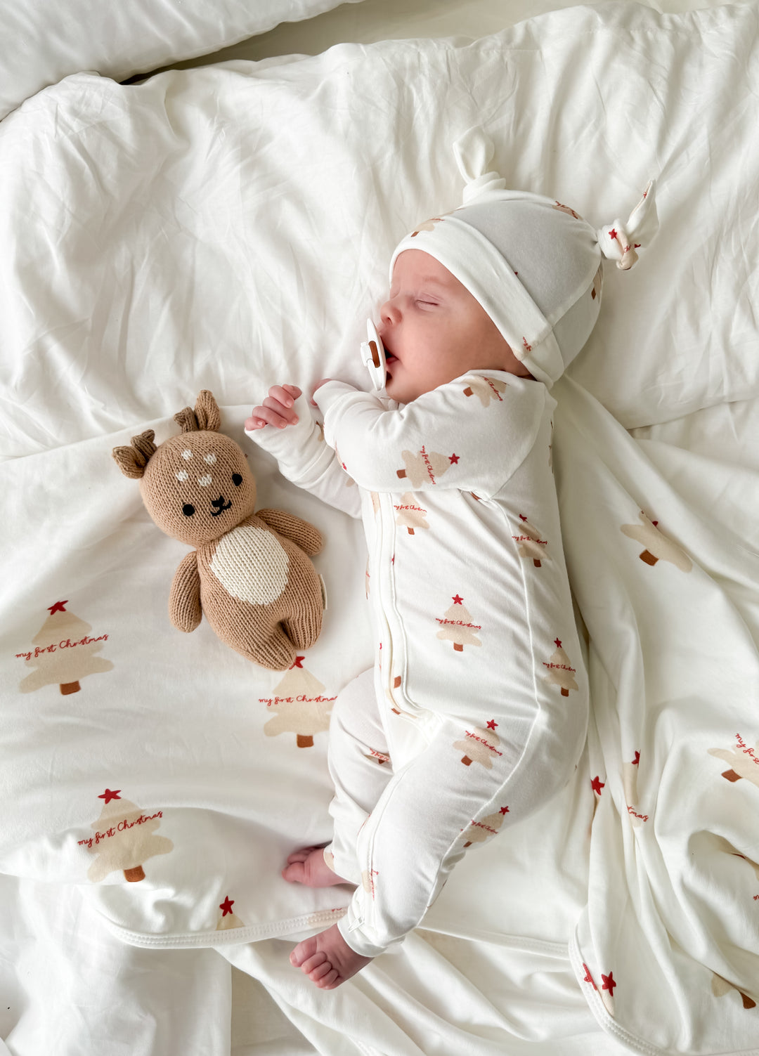 Zip Romper My First Christmas (NO FRILL) – Little and Fern