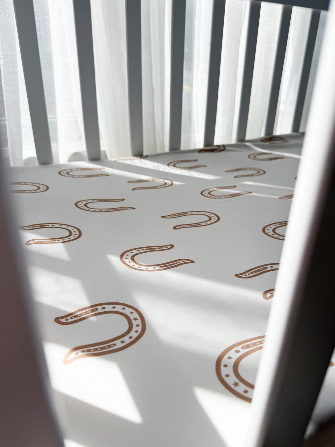 Cot Sheet | Western Horse Shoe