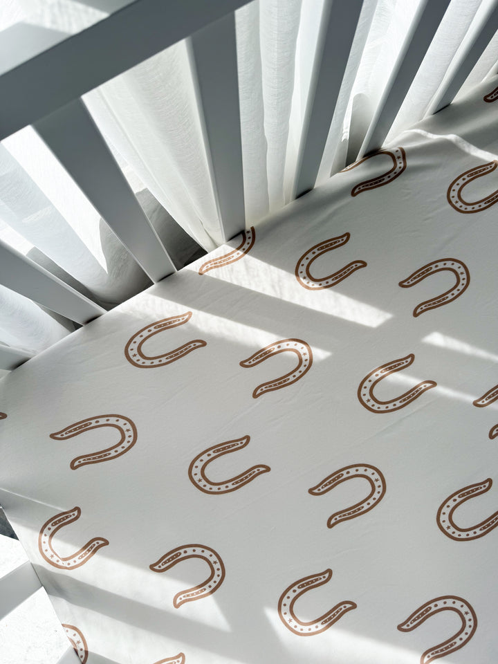 Cot Sheet | Western Horse Shoe