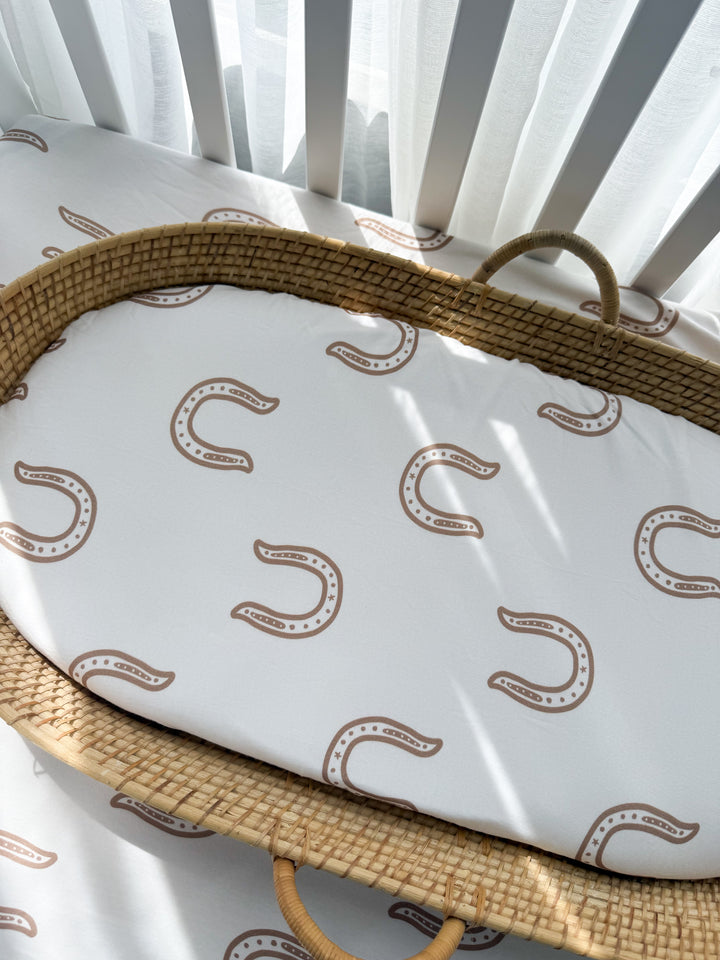 Bassinet Sheet | Western Horse Shoe