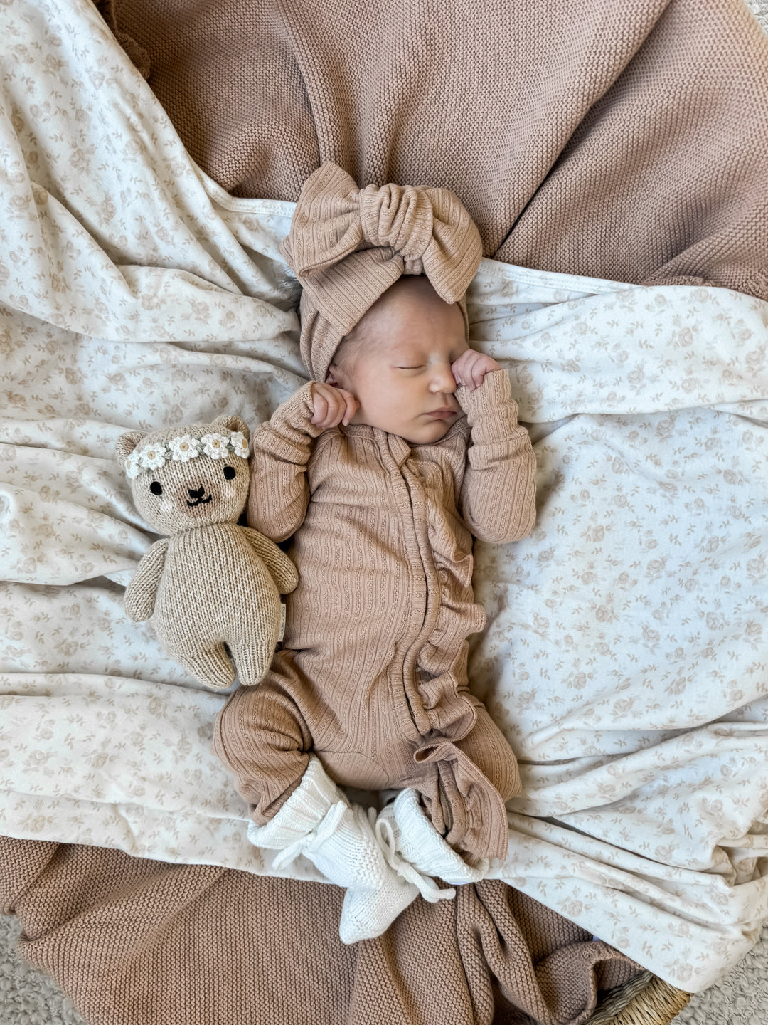 Swaddle Set | Vintage Rose