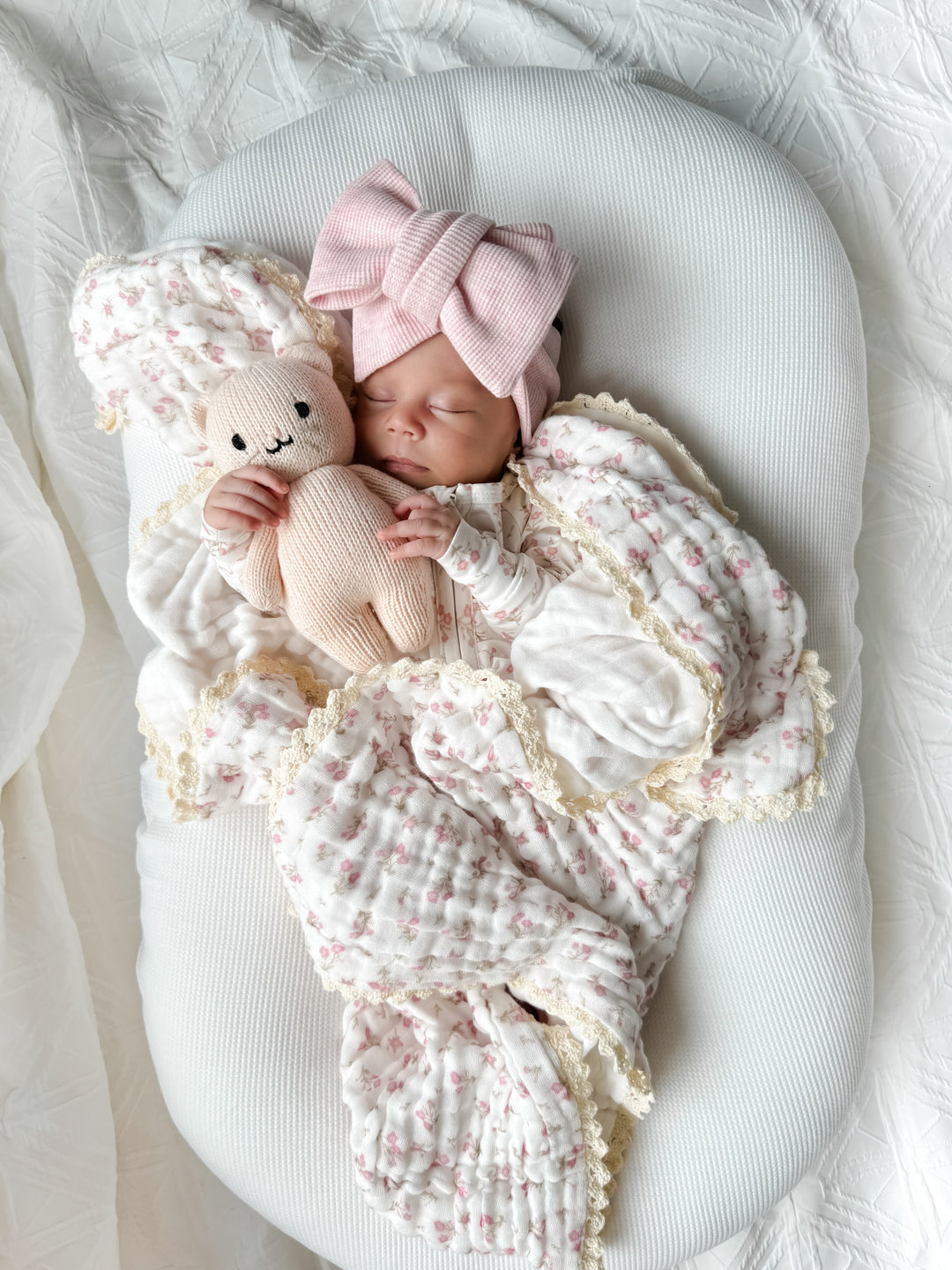 Gauze Lace Blanket | Paisley Peony *MARCH PRE-ORDER*