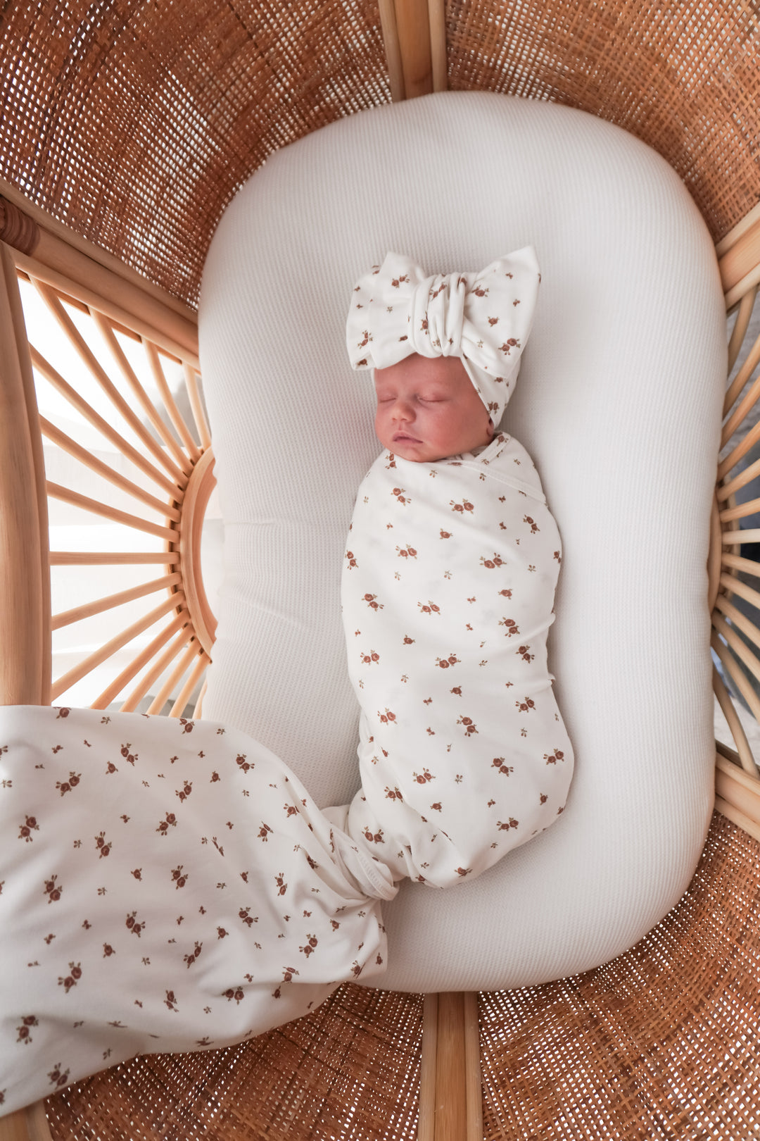 Swaddle Set | Choc Meadow
