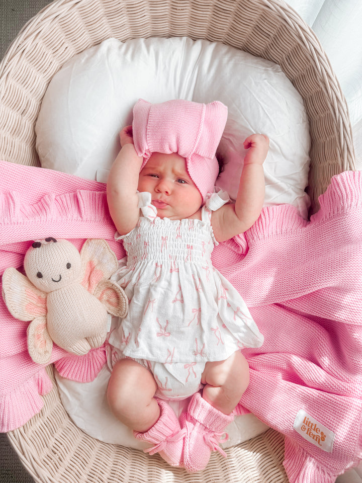 Bloomer Set | Pink Bows