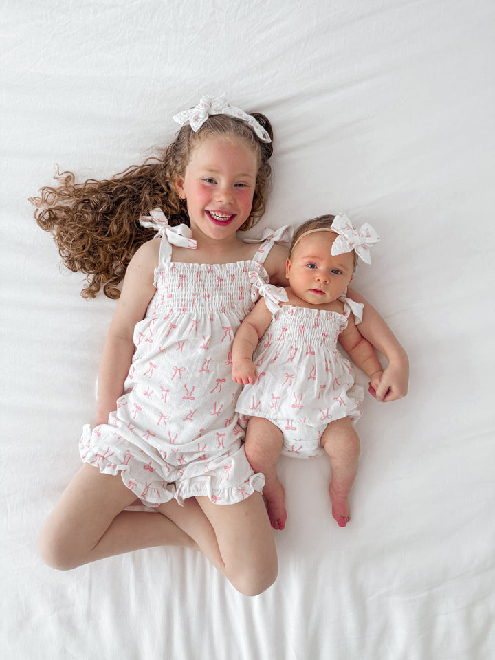 Bloomer Set | Pink Bows