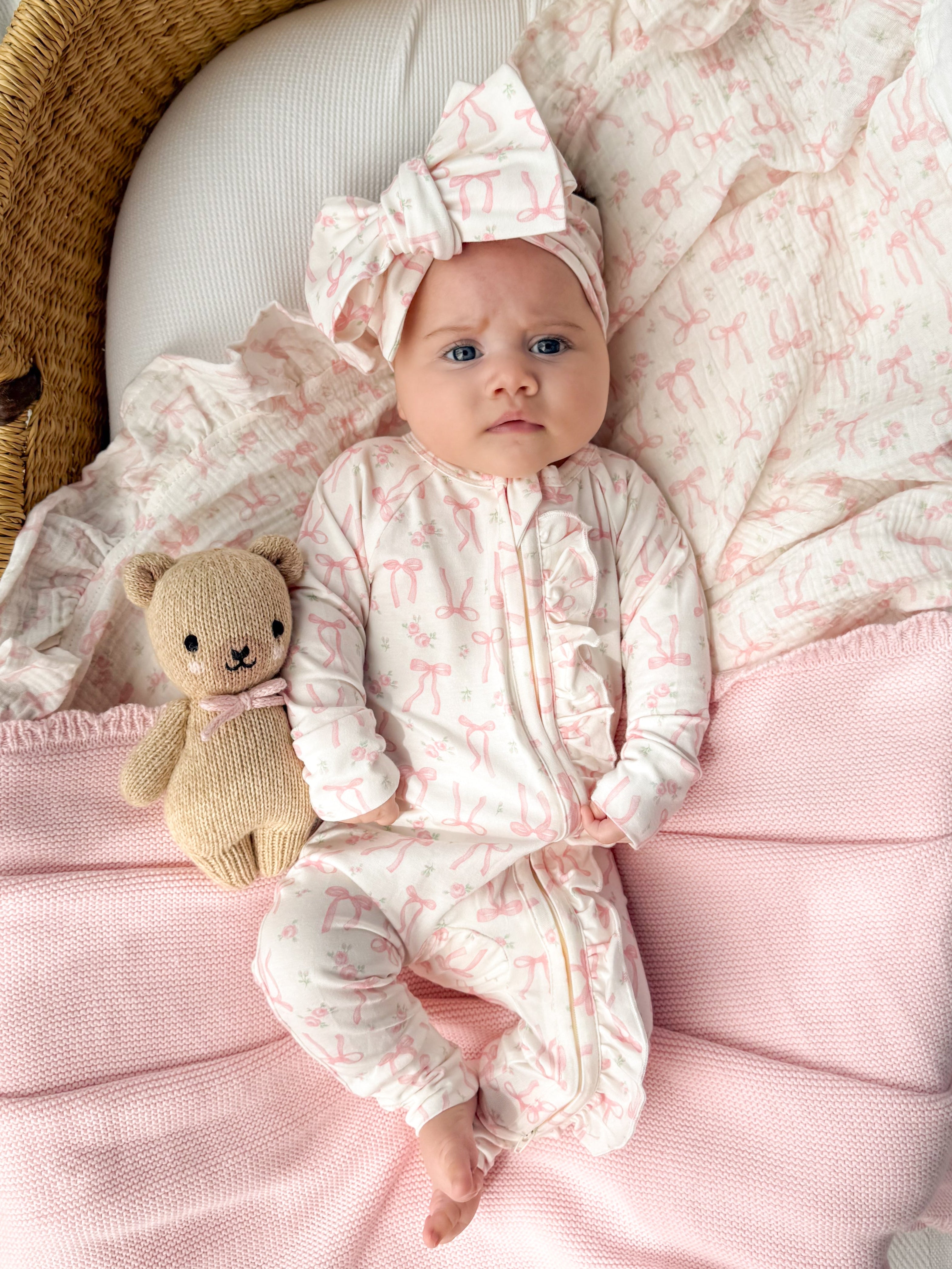 Frill Zip Rompers – Little and Fern