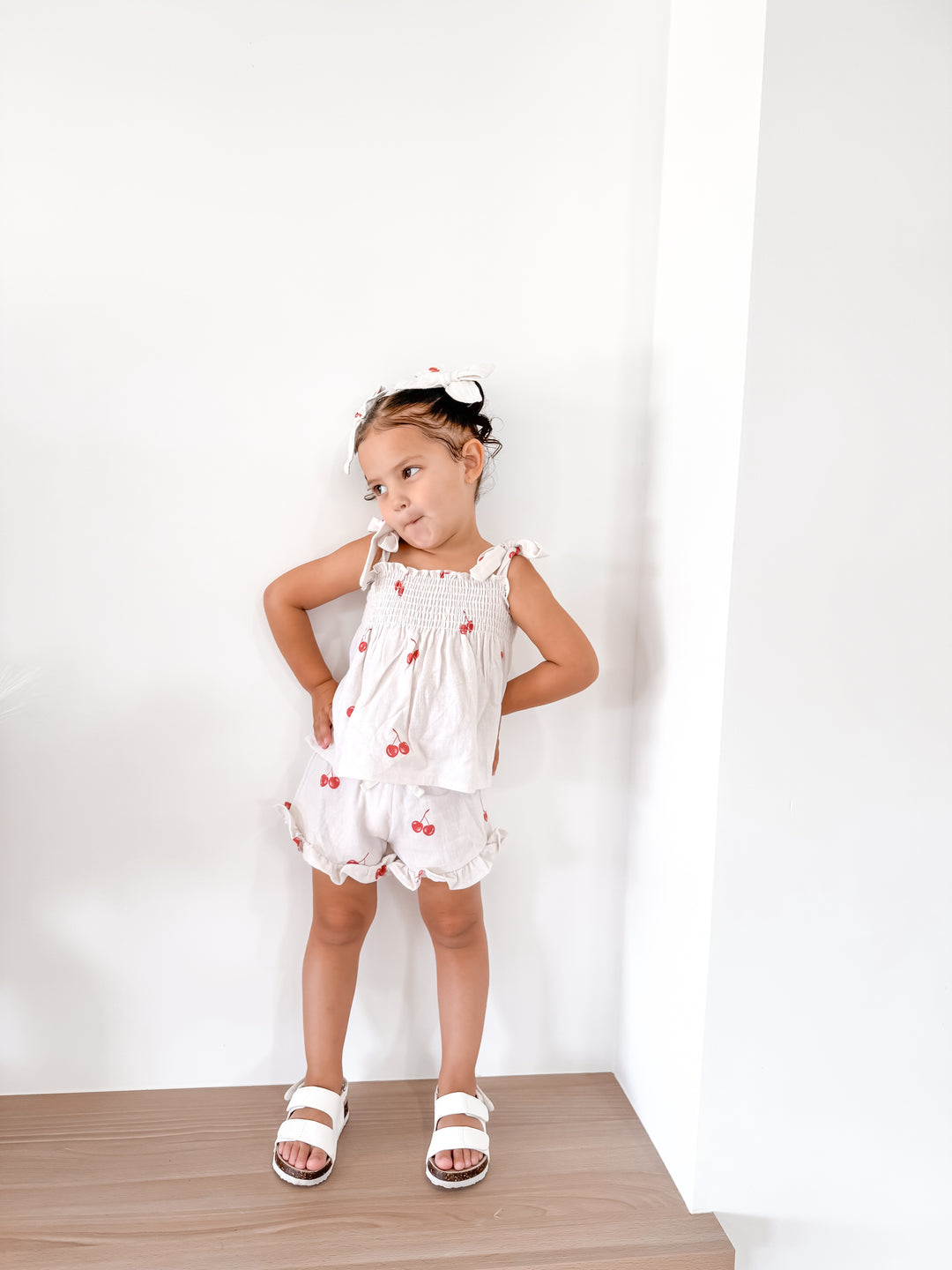 Short Set | Red Cherries