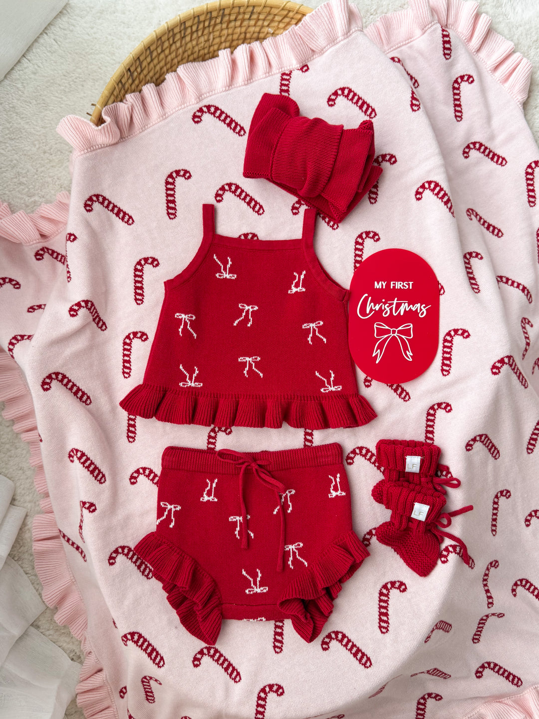 Knit Summer Set | Rudolph Bows *PRE-ORDER*