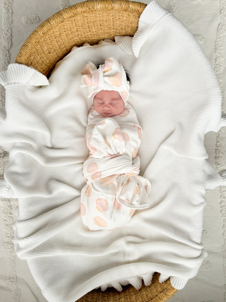 Swaddle Set | Seashells