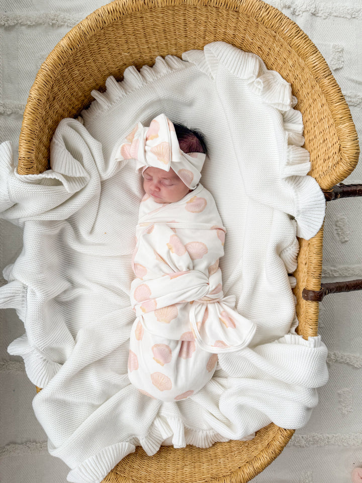 Swaddle Set | Seashells