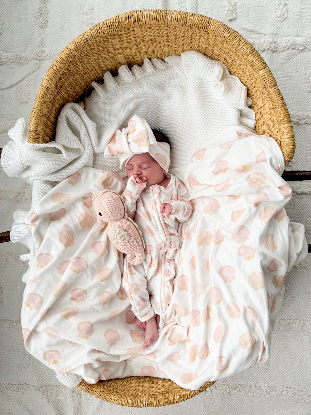 Swaddle Set | Seashells