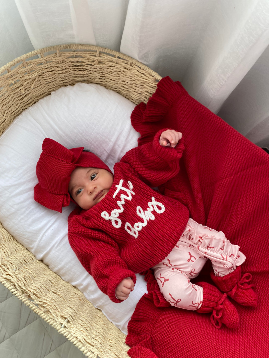 'Santa Baby' Chunky Knit Jumper | Rudolph
