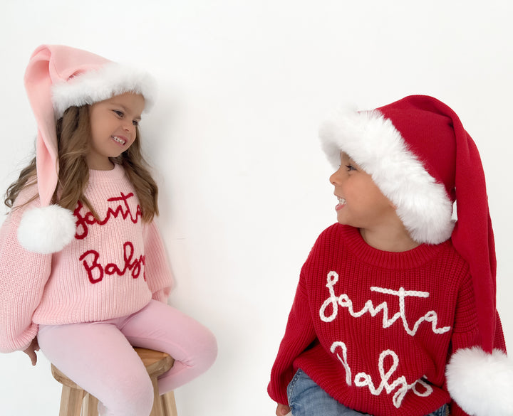 'Santa Baby' Chunky Knit Jumper | Rudolph