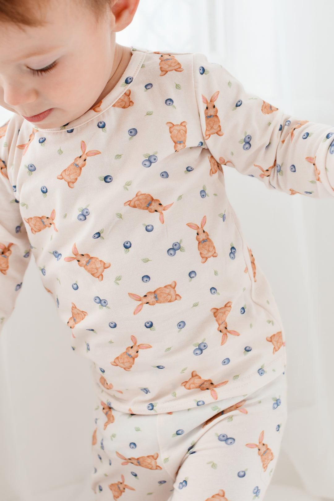 Long Sleeve PJ's | Bunny Berries