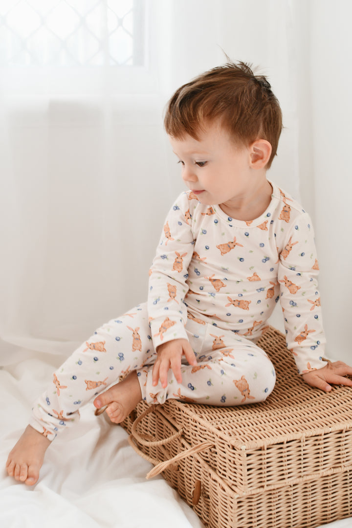 Long Sleeve PJ's | Bunny Berries