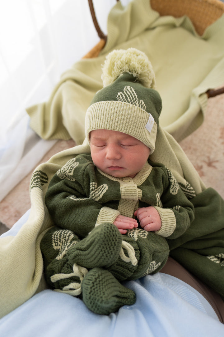 Knit Classic Romper | Cactus