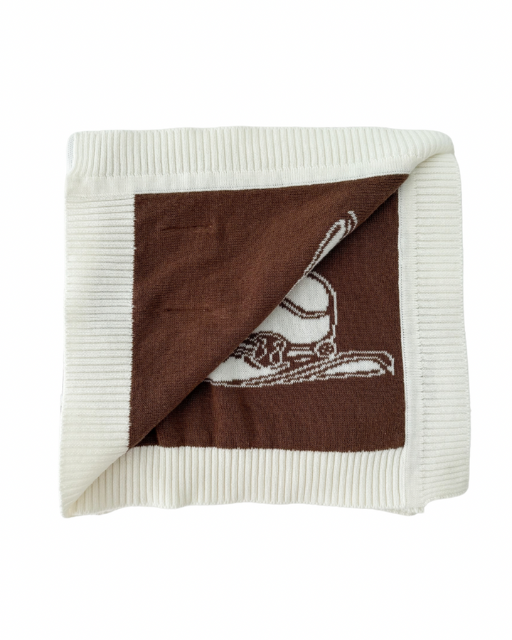 Knit Blanket | Cowboy Hats