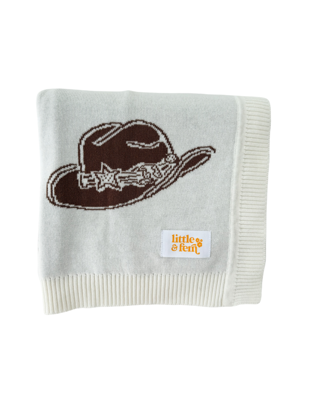 Knit Blanket | Cowboy Hats