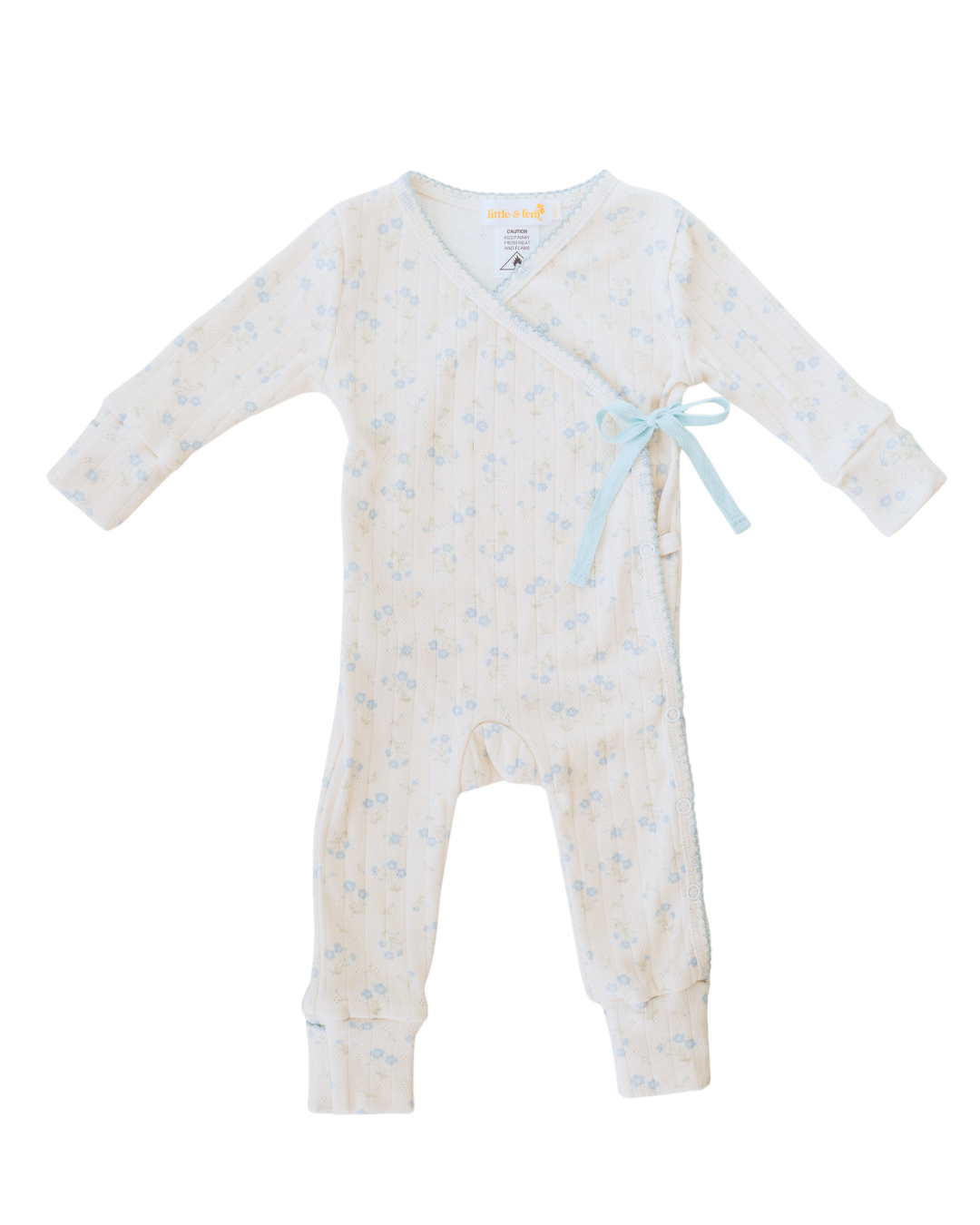 Essential Kimono Romper | Paisley Blue