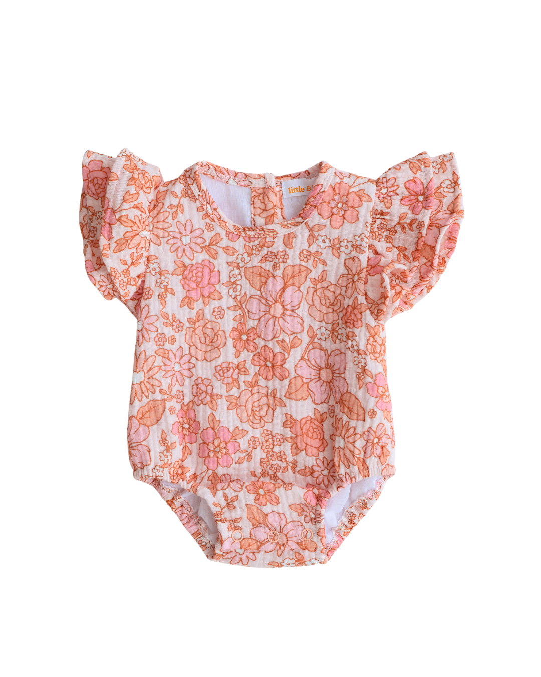 Frill Muslin Romper | Blossom