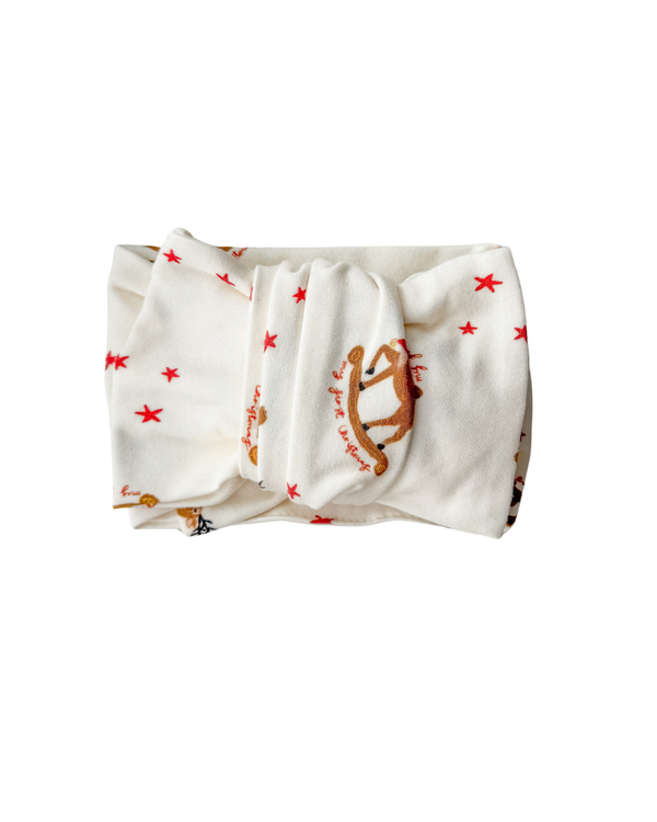 Oversized Topknot | My First Christmas | PRE-ORDER