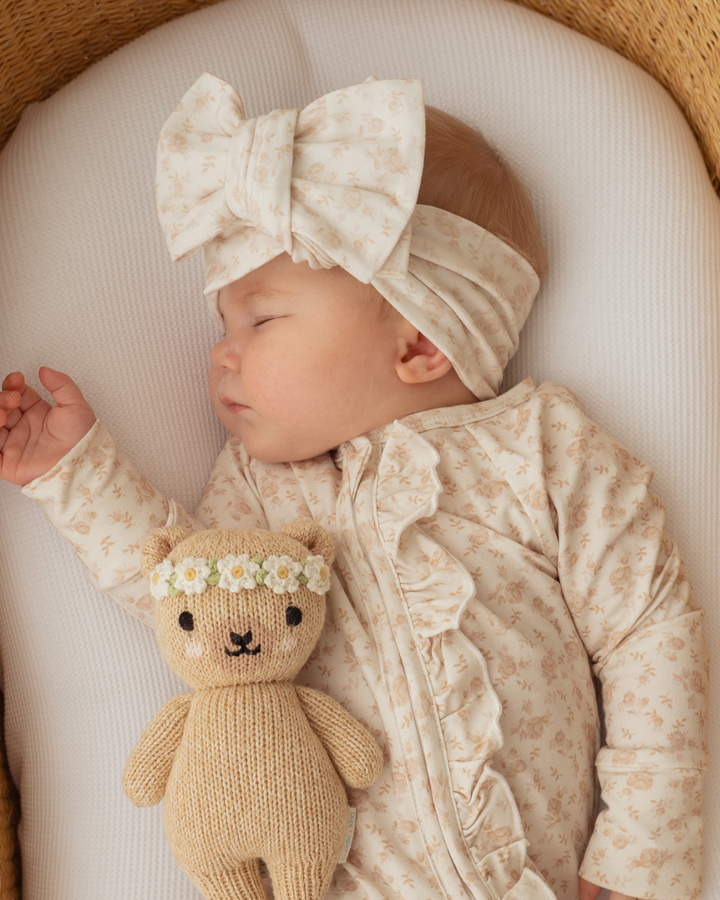 Oversized Topknot | Vintage Rose