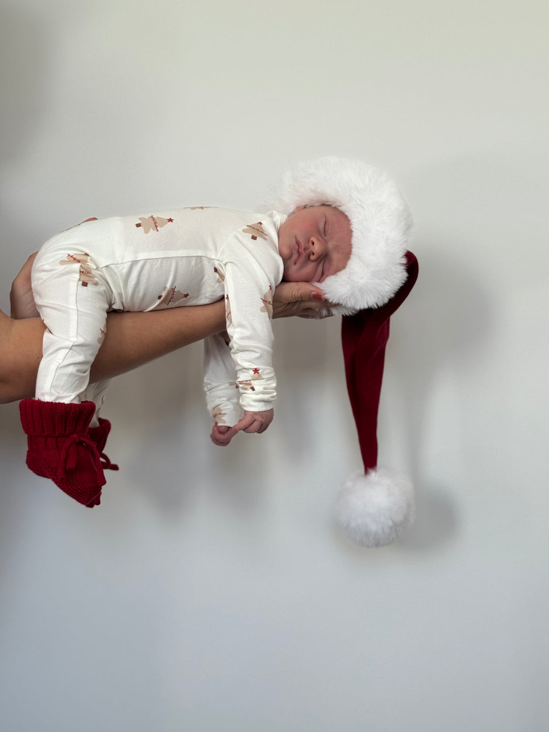 Zip Romper | My First Christmas (NO FRILL)