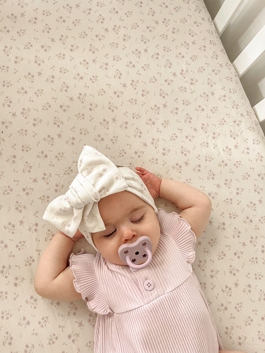 Paisley Lilac | Cot Sheet