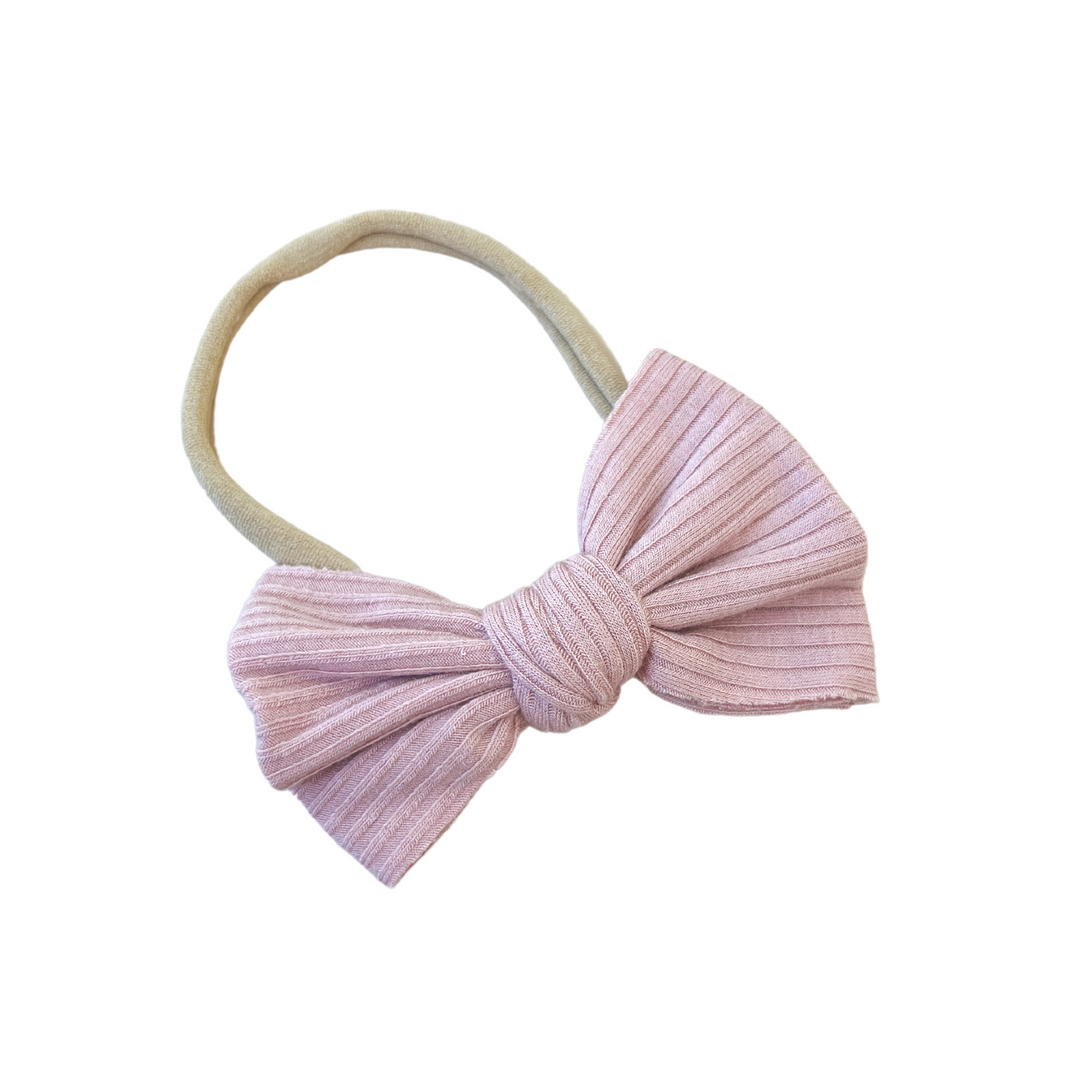 Ribbed Bow | Assorted Colours