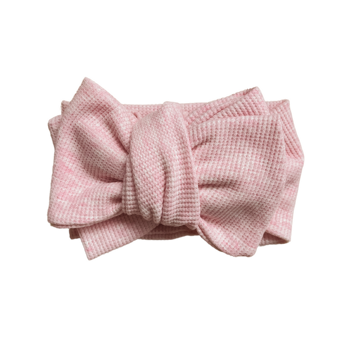 Oversized Topknot | Waffle Baby Pink Marle